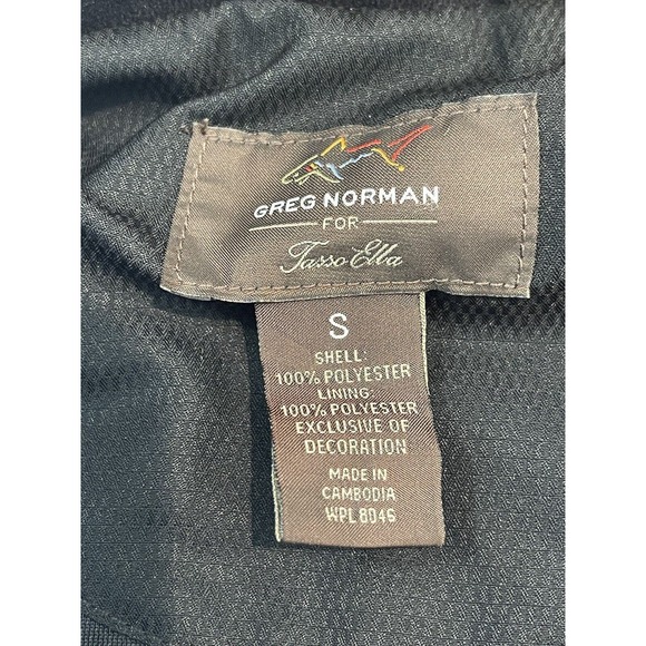 Greg Norman for Tasso Elba Softshell Golf Vest Zip Lined Gray Men's Size Small - Picture 3 of 7